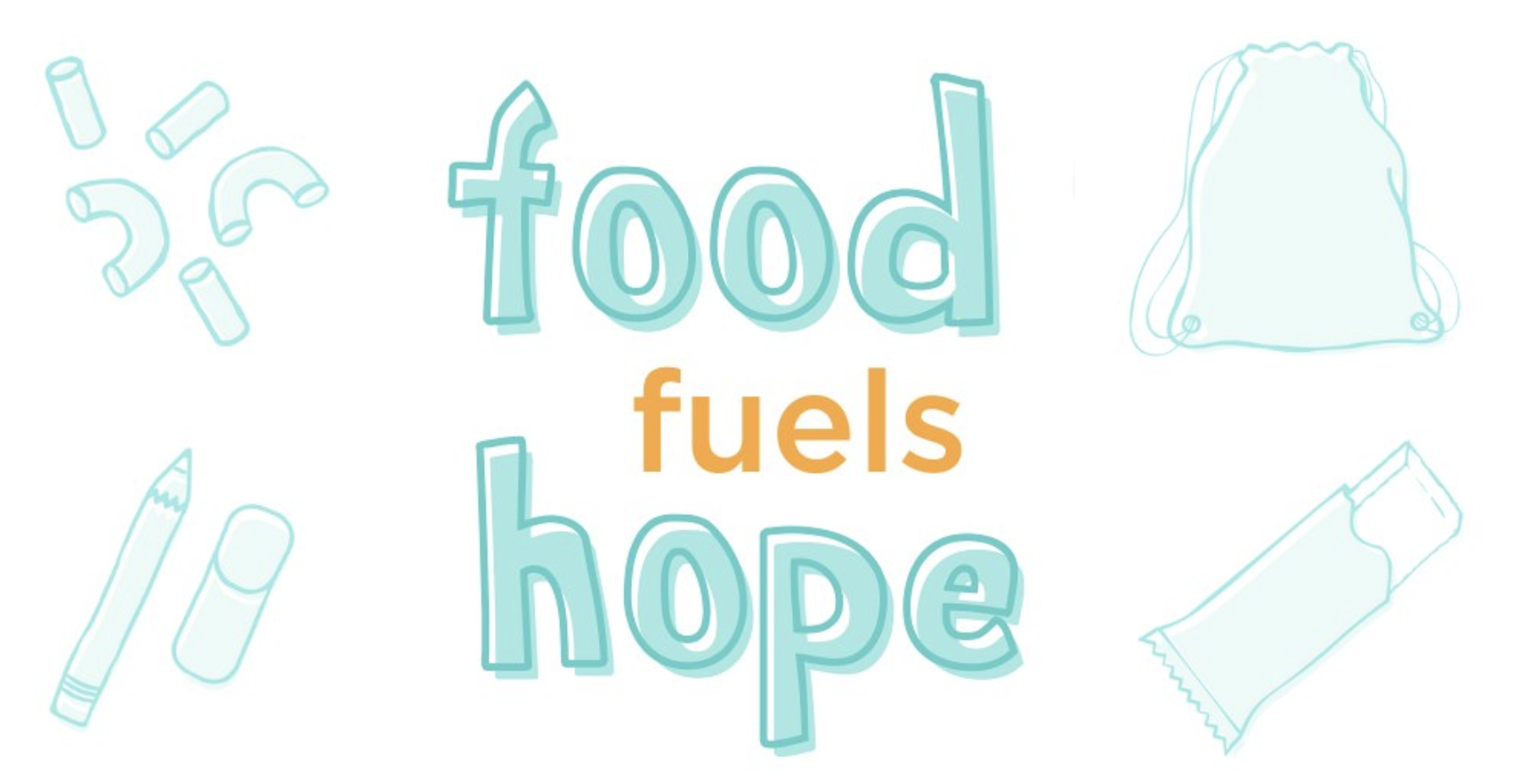 USANA Kids Eat Food Fuels Hope Graphic