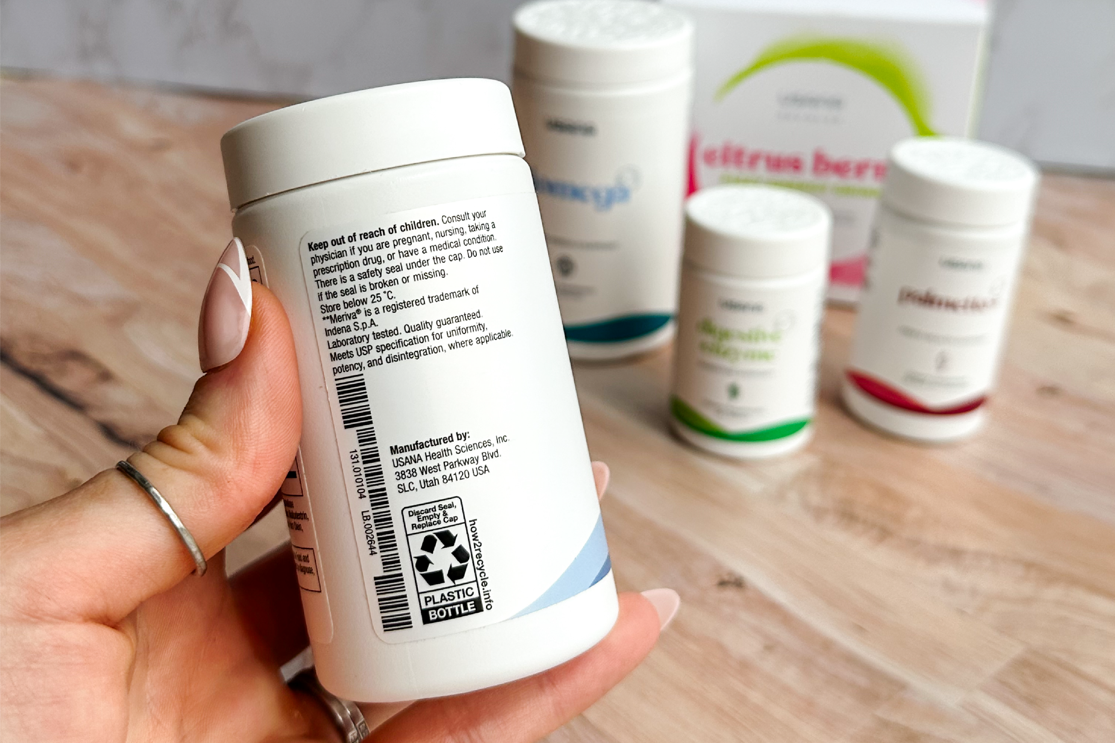 How2Recycle USANA labels