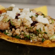 Mediterranean Stuffed Acorn Squash